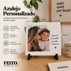 Azulejo Decorativo Personalizado